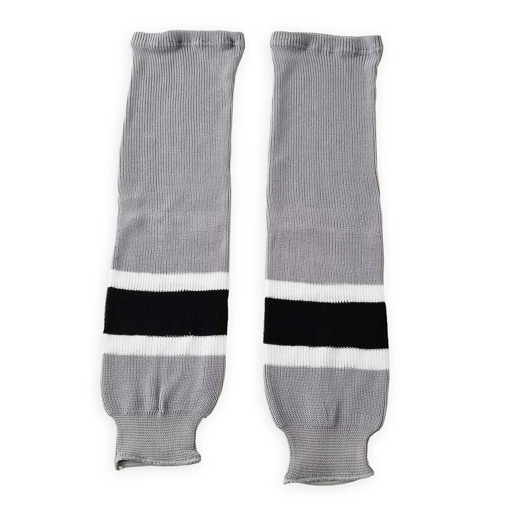 Athletic Knit (AK) HS630-954 Los Angeles Kings Stadium Series Grey Knit Ice Hockey Socks