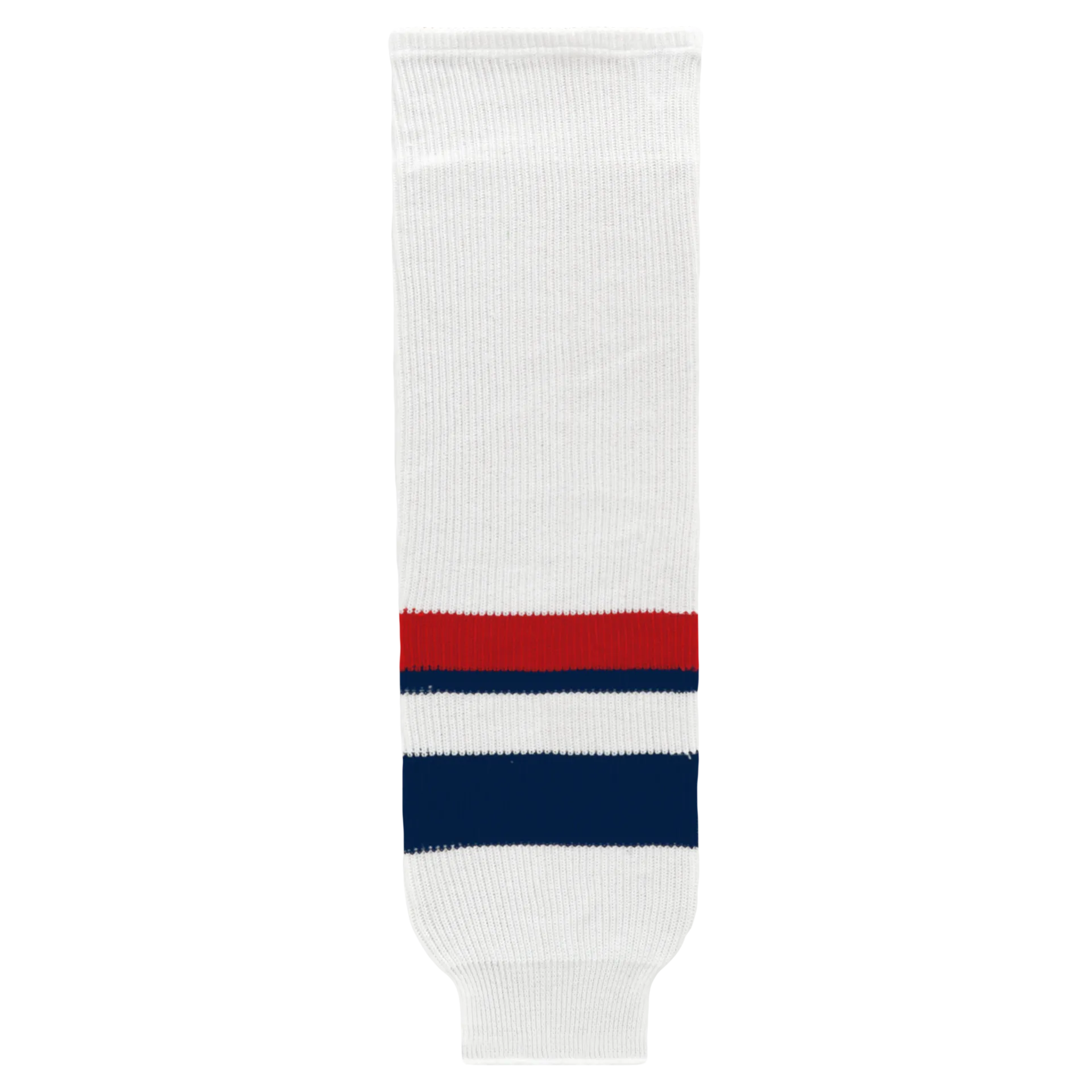 Athletic Knit (AK) HS630-981 2005 Team USA White Knit Ice Hockey Socks