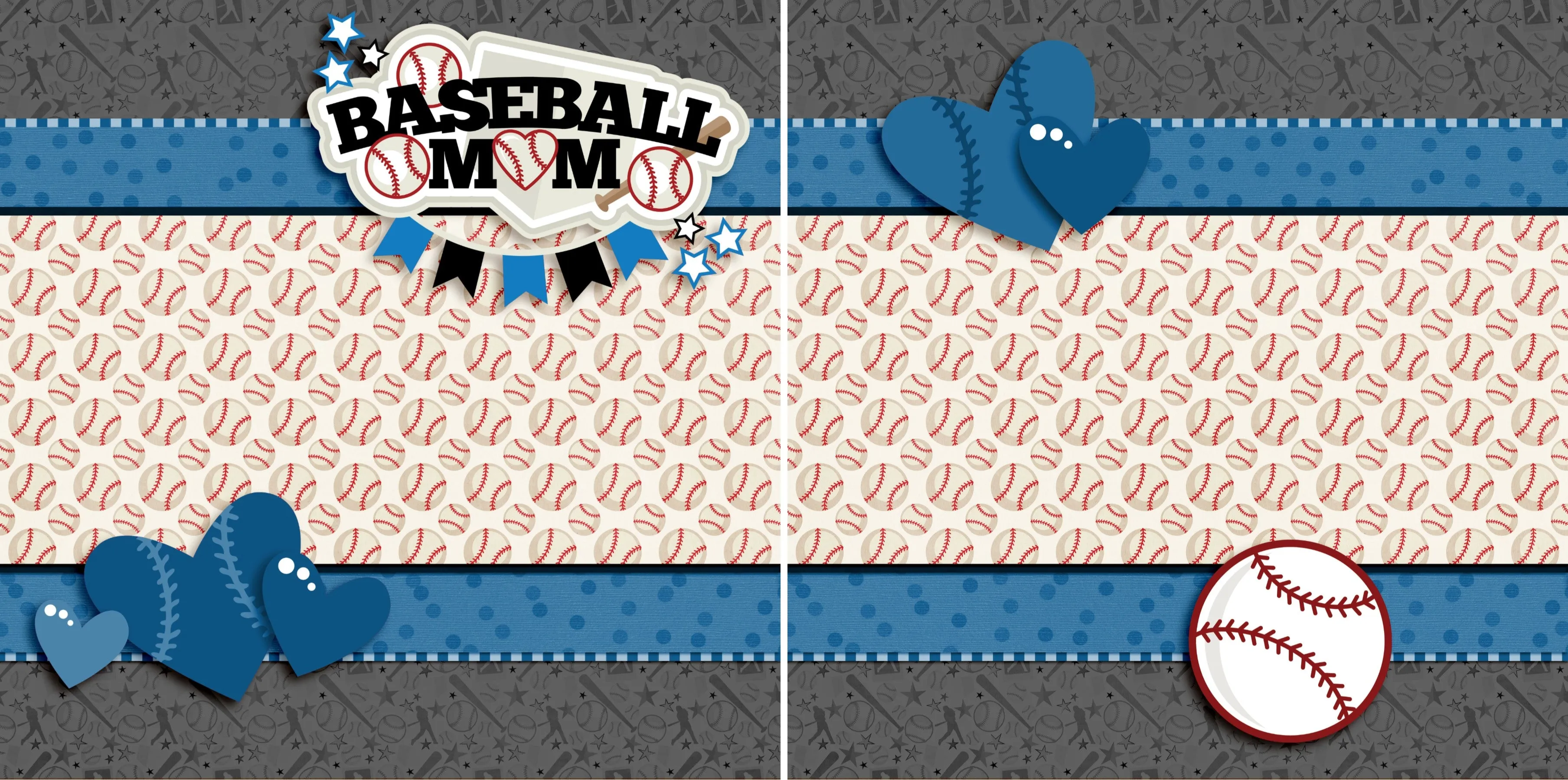 Baseball Mom Blue NPM - 3239