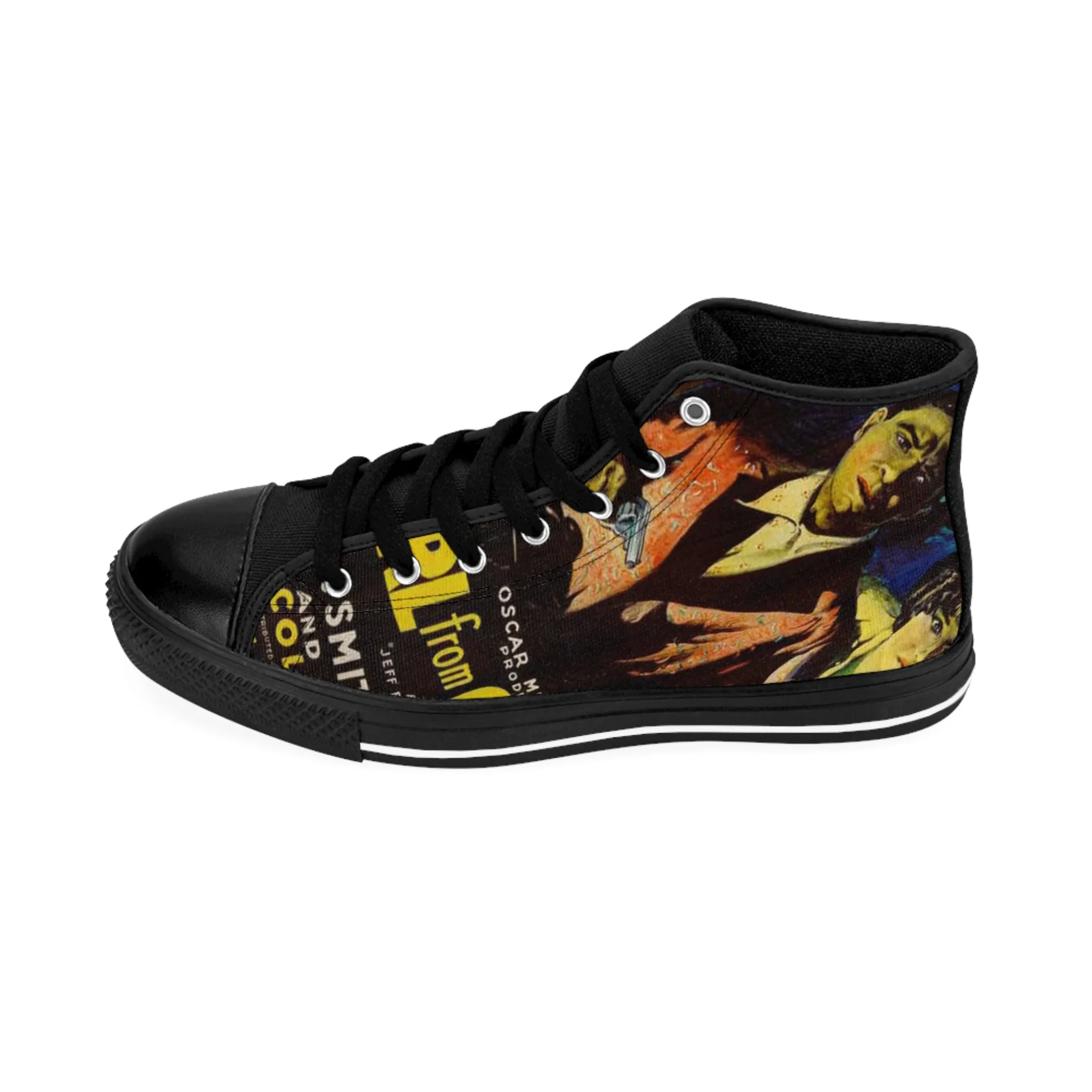 Black Cinema Crew Shoe: Women's Girl From Chicago High-top Sneakers