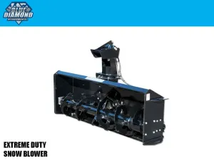 BLUE DIAMOND extreme duty snow blower for skid steer