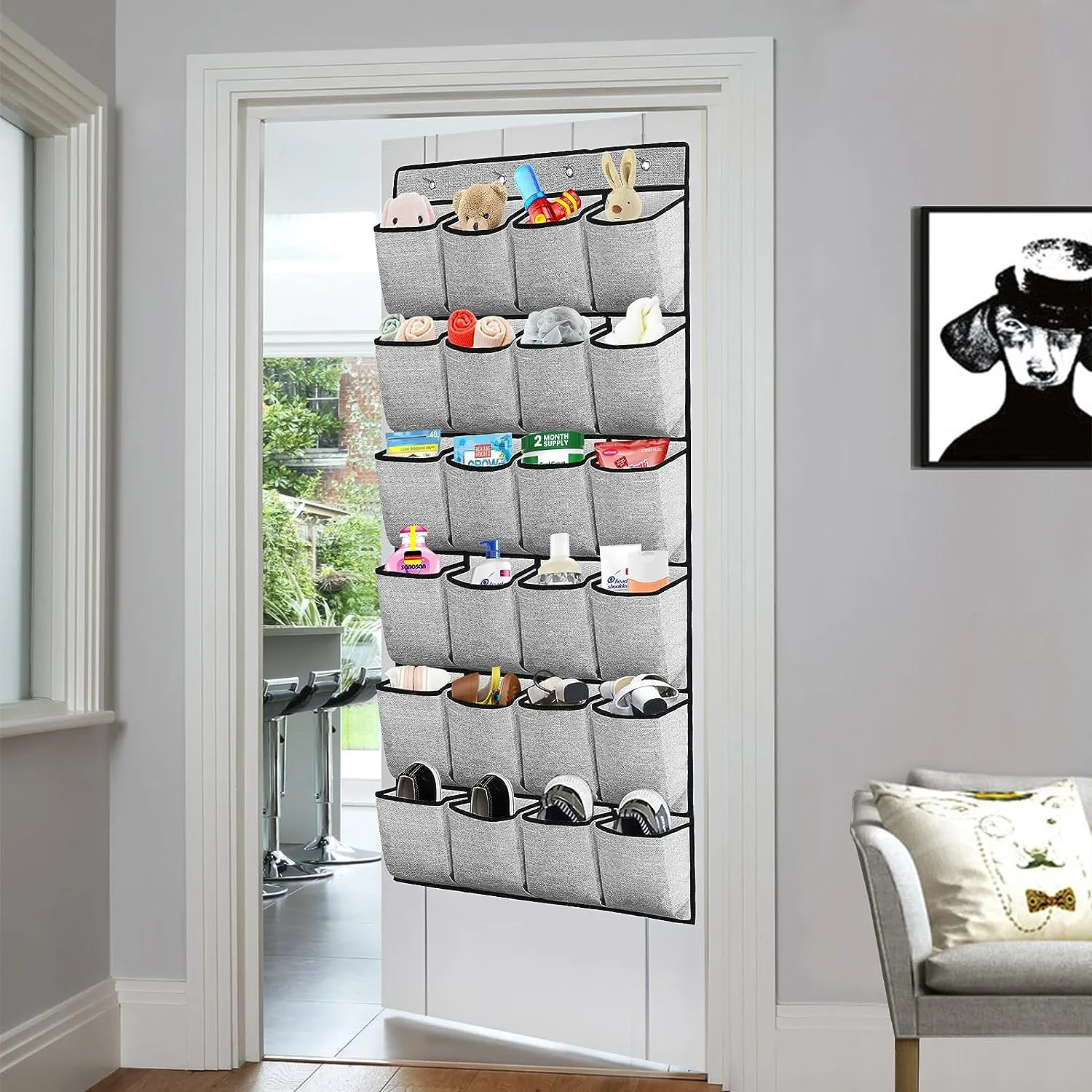 Blushbees® 2-Pack Over-the-Door Shoe Organizer