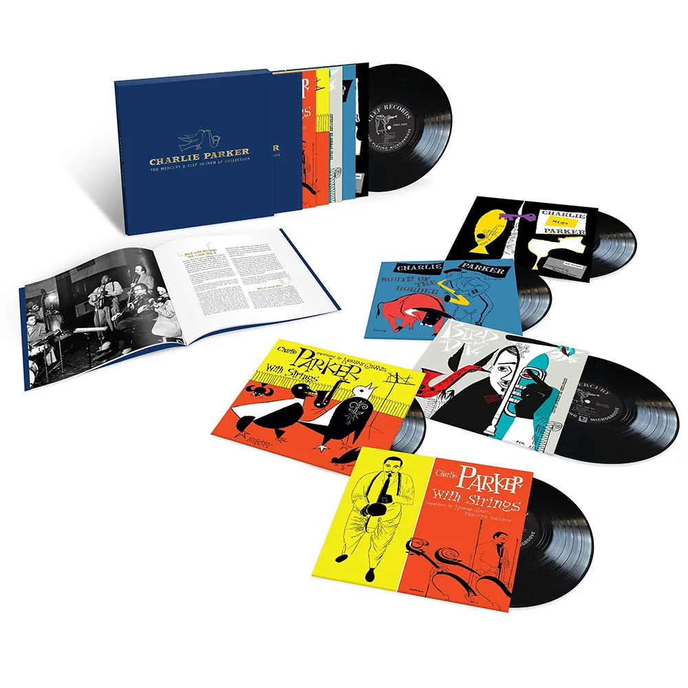 Charlie Parker: The Mercury & Clef 5LP Box Set   Book