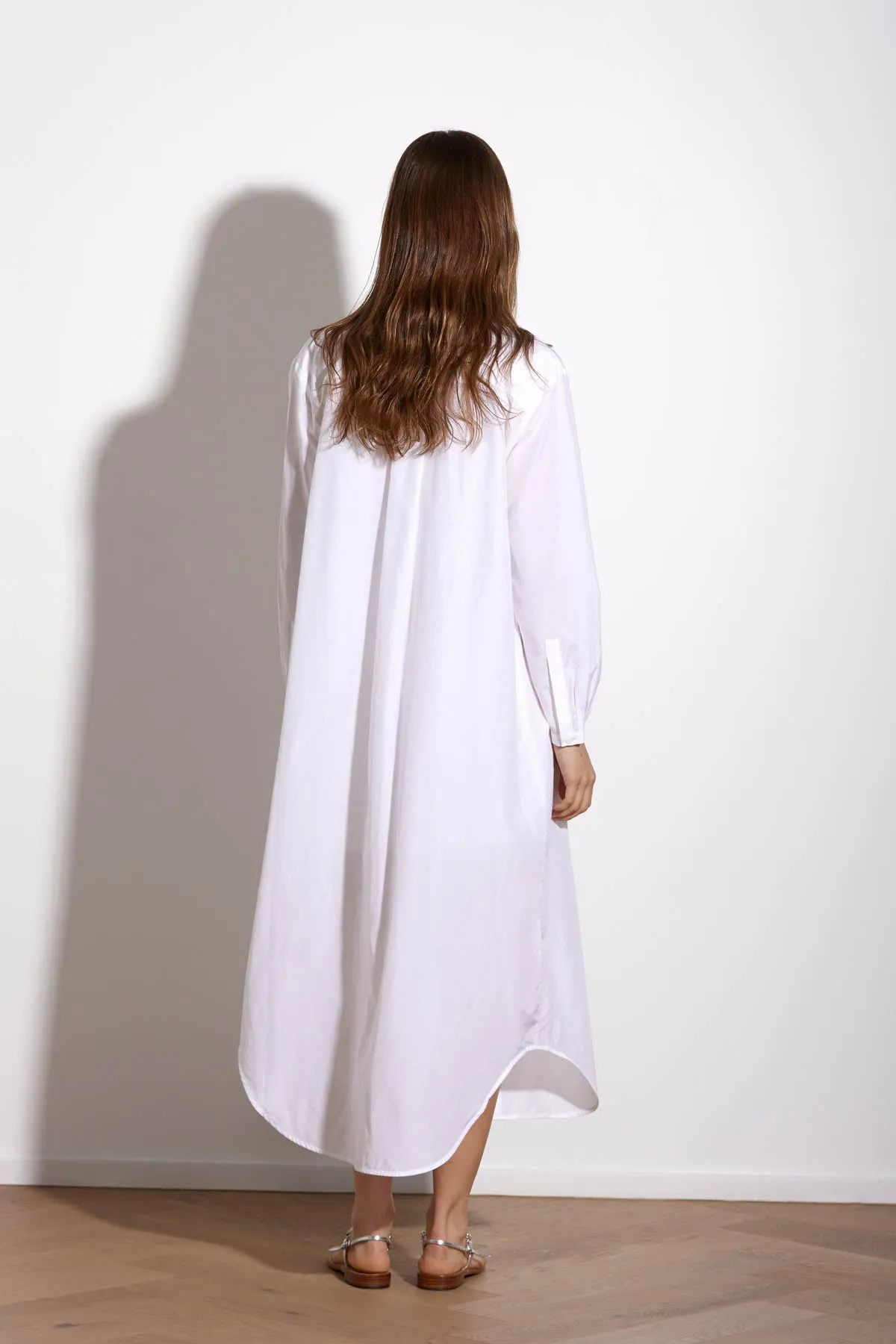 CITY SHIRTDRESS WHITE