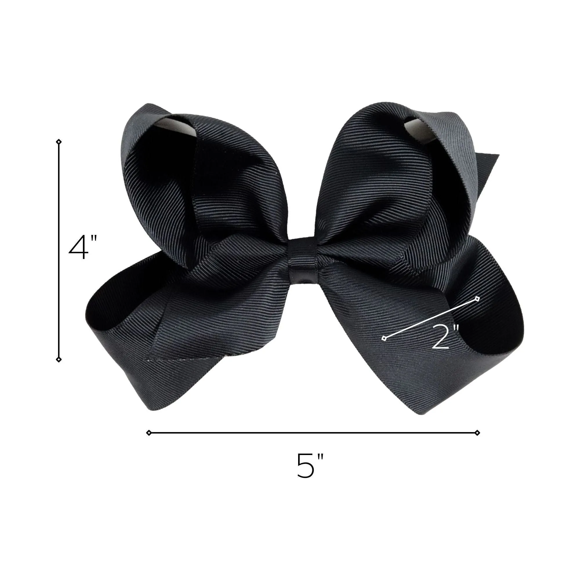 Classic Cheer Bows Large 6 Inch Hair Bow with Clip