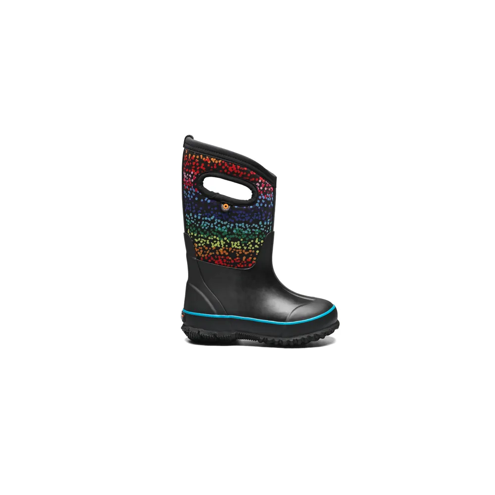 Classic Design A Boot Rainbow Dots (72728)