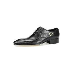 Classy LuxeLeather Genuine Leather Wedding Brogue Shoes