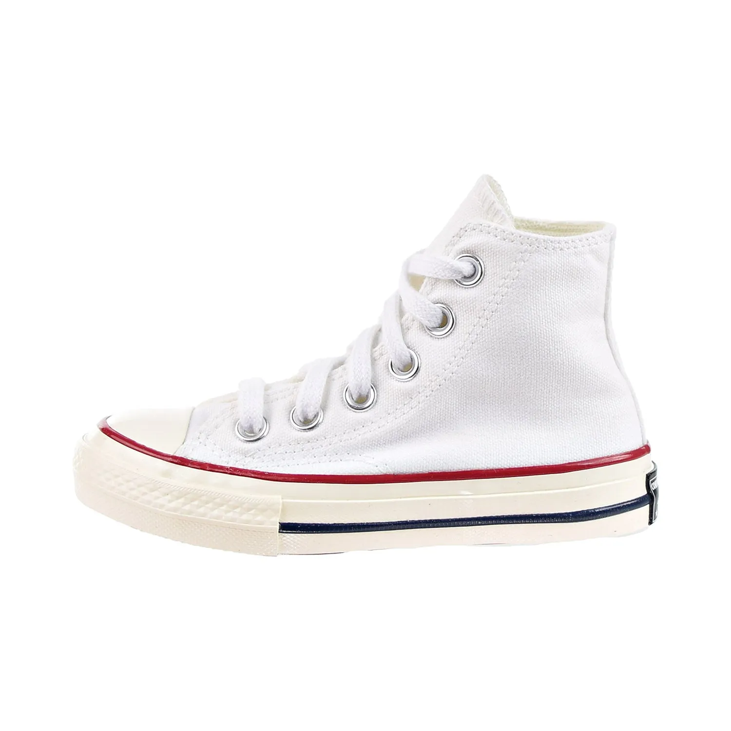 Converse Chuck 70 Hi Big Kids' Shoes White/Granet/Egret