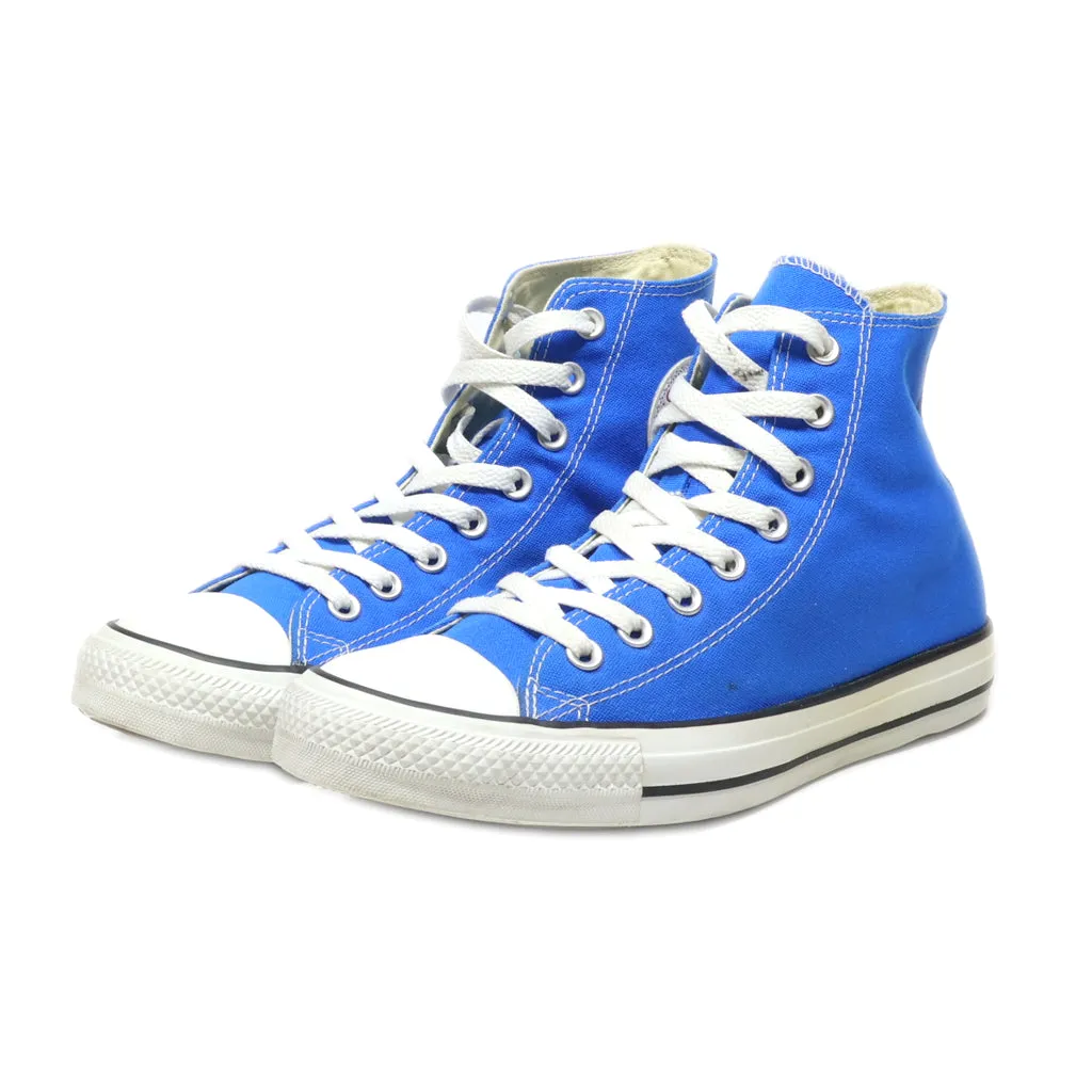 Converse Chuck Taylor All Star High-Top Sneakers Canvas Blue Colour For Women