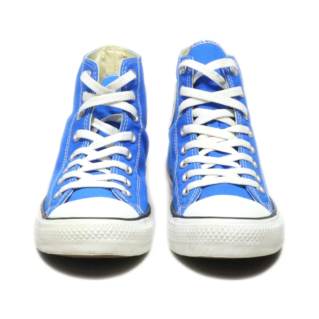 Converse Chuck Taylor All Star High-Top Sneakers Canvas Blue Colour For Women