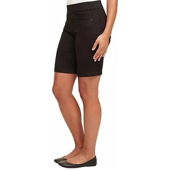 DKNY Women's Comfort  Stretch Pull-On Bermuda Shorts