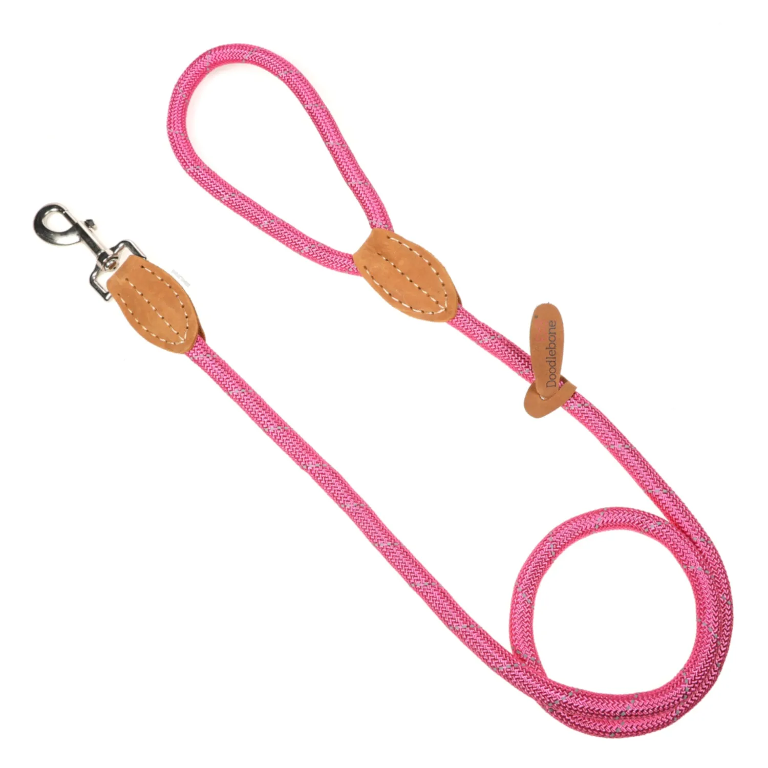 Doodlebone Originals Rope Lead 1.2m Fuchsia