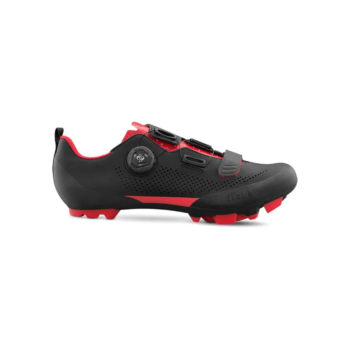 Fizik Terra X5 MTB Shoes Black Red