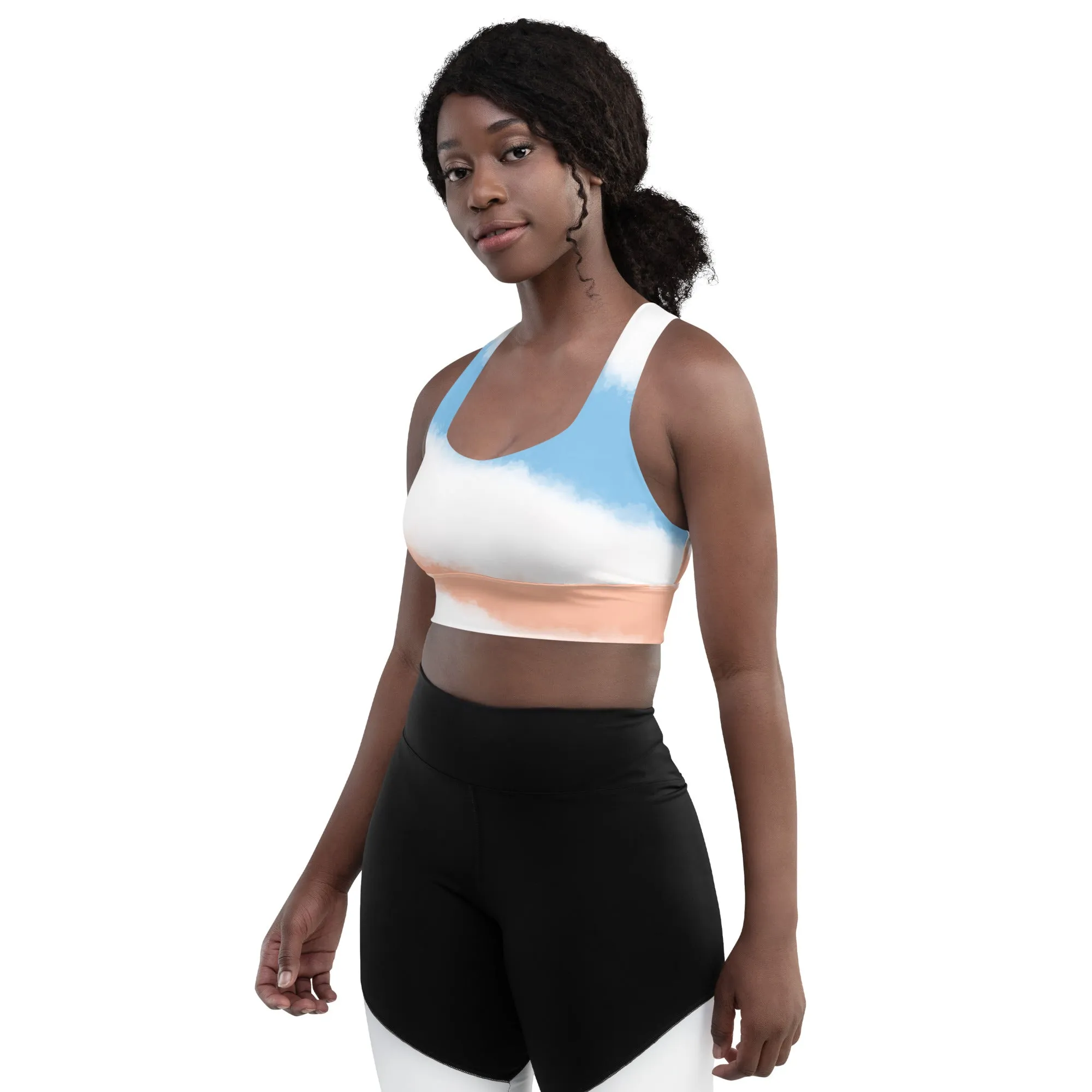 FlexiExtend Longline Sports Bra – Bo Splash