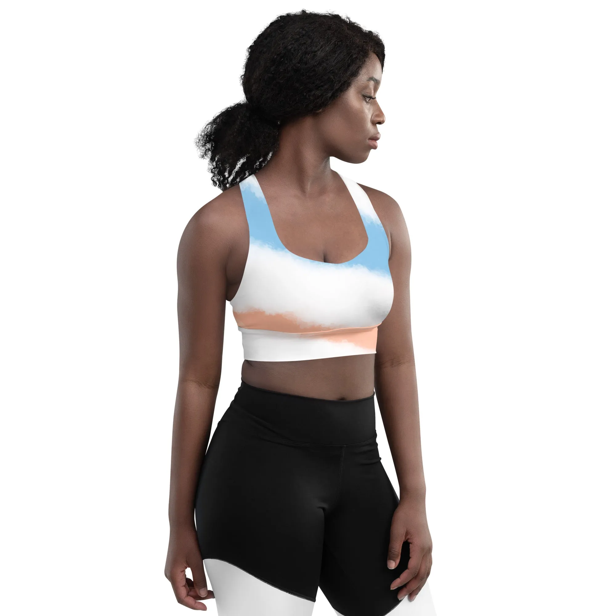 FlexiExtend Longline Sports Bra – Bo Splash