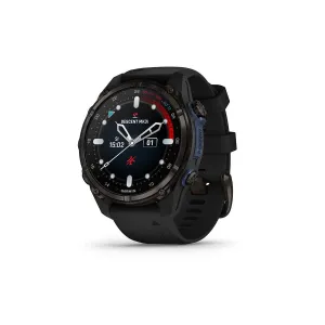 Garmin Descent™ Mk3i Carbon Gray DLC Titanium w/ Black Band (43mm Face)