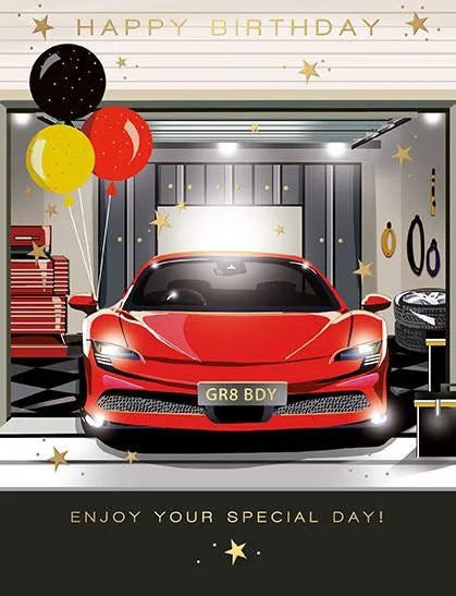 General Birthday - Sports Car