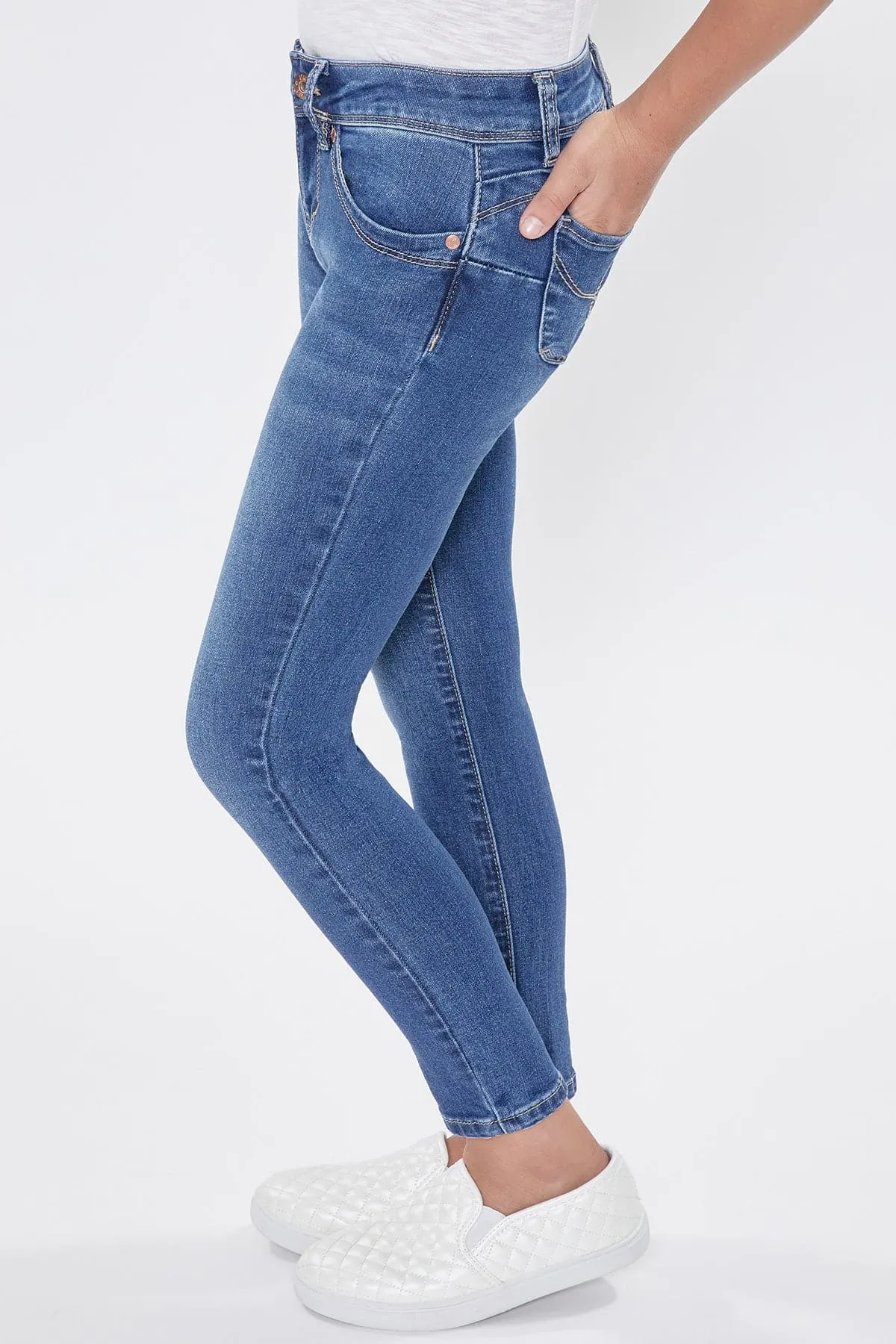 Girls Sustainable WannaBettaFit Skinny Jeans