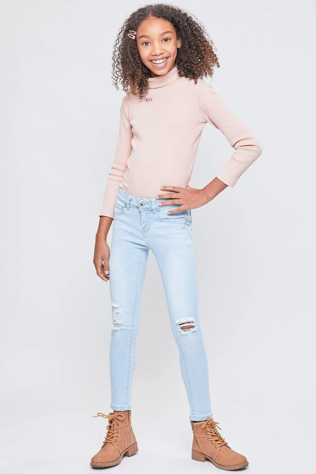 Girls Sustainable WannaBettaFit Skinny Jeans