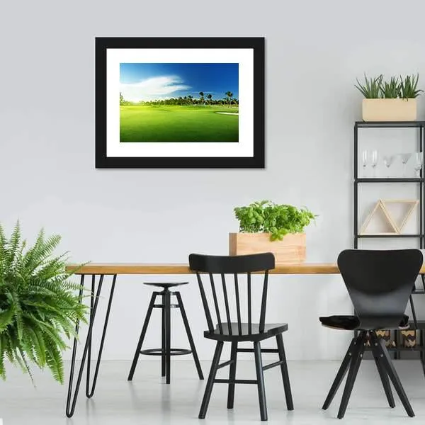 Golf Courses In Dominican Republic Canvas Wall Art