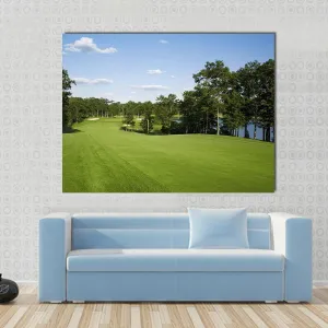 Golf Fairway Canvas Wall Art