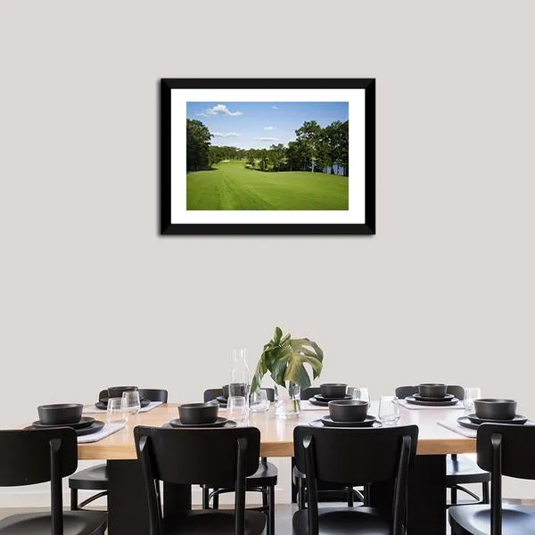 Golf Fairway Canvas Wall Art