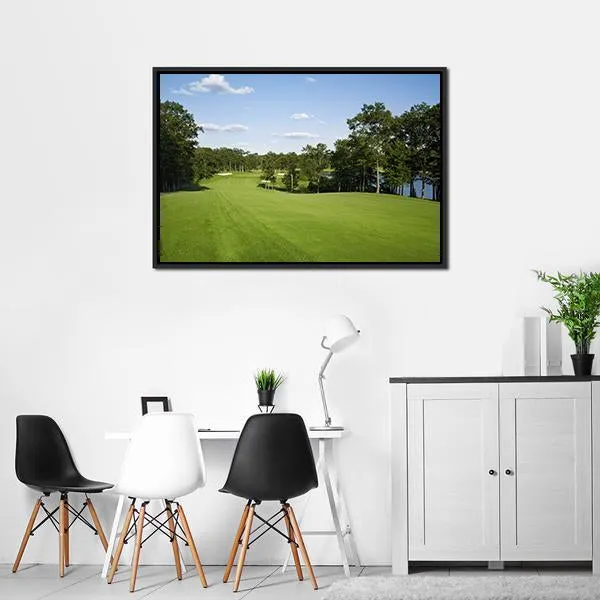 Golf Fairway Canvas Wall Art