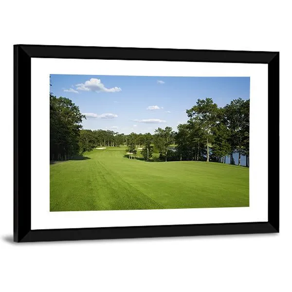 Golf Fairway Canvas Wall Art