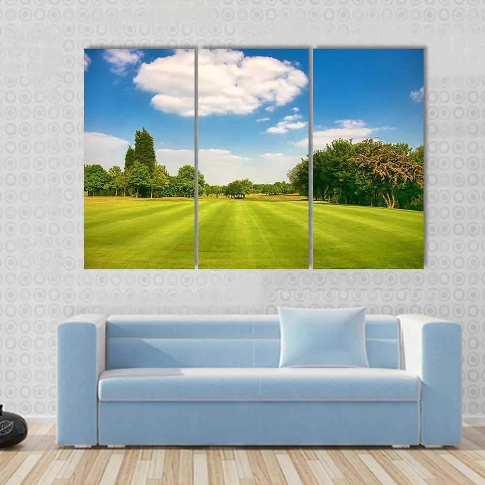 Golf Park Yorkshire  UK Canvas Wall Art