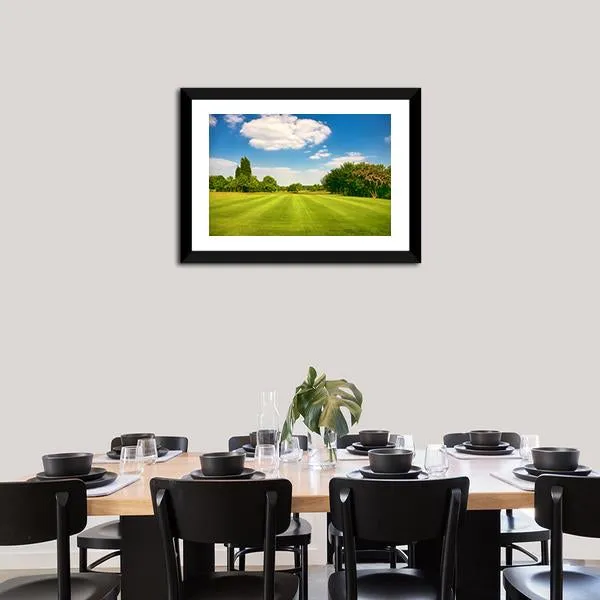 Golf Park Yorkshire  UK Canvas Wall Art