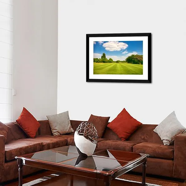 Golf Park Yorkshire  UK Canvas Wall Art