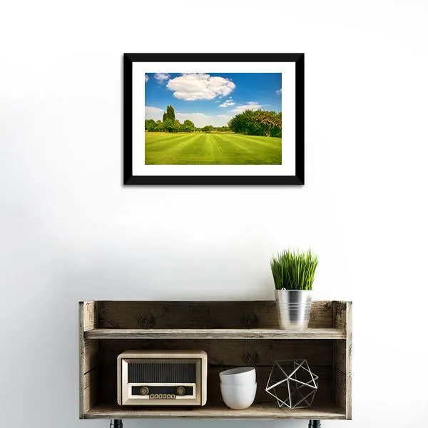 Golf Park Yorkshire  UK Canvas Wall Art