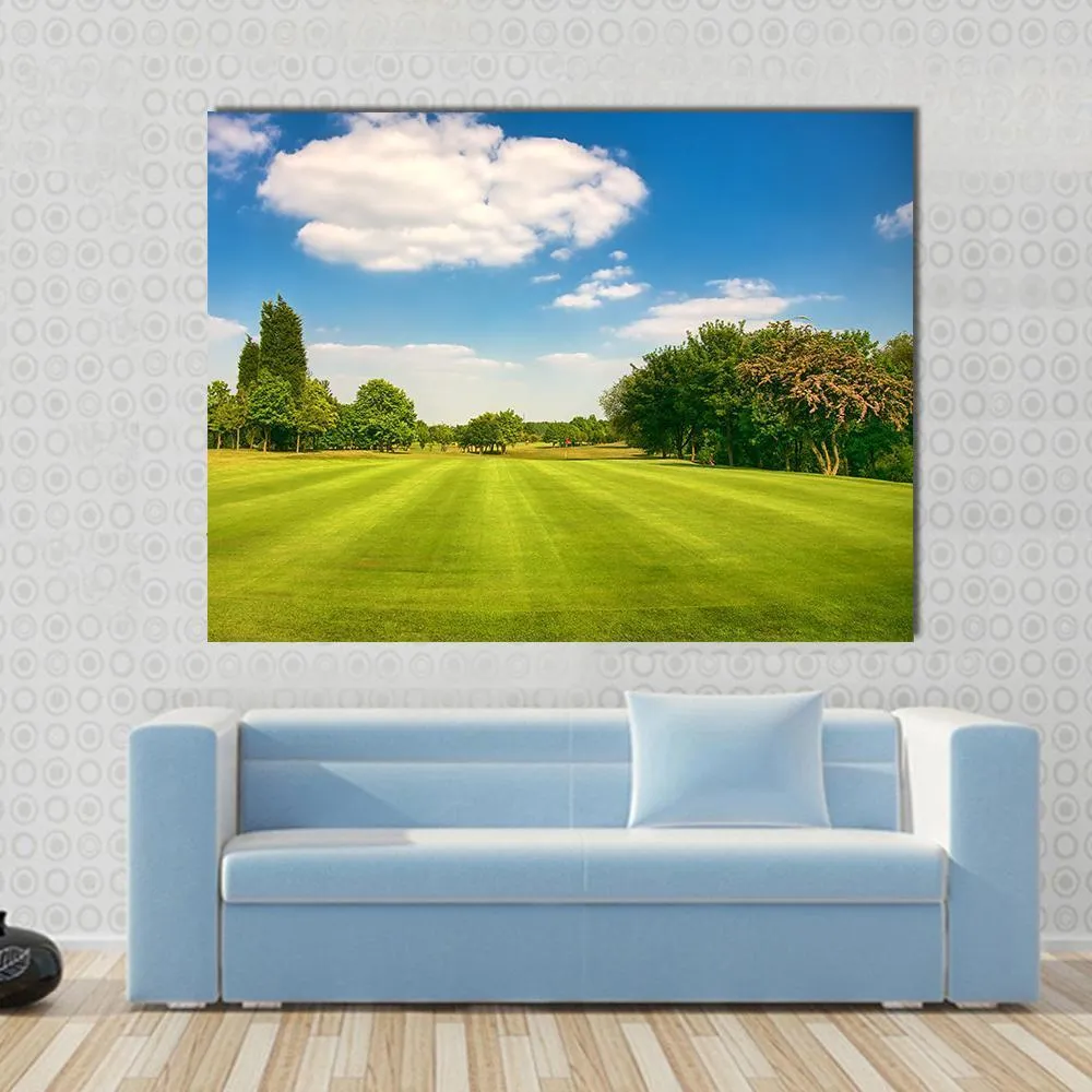 Golf Park Yorkshire  UK Canvas Wall Art