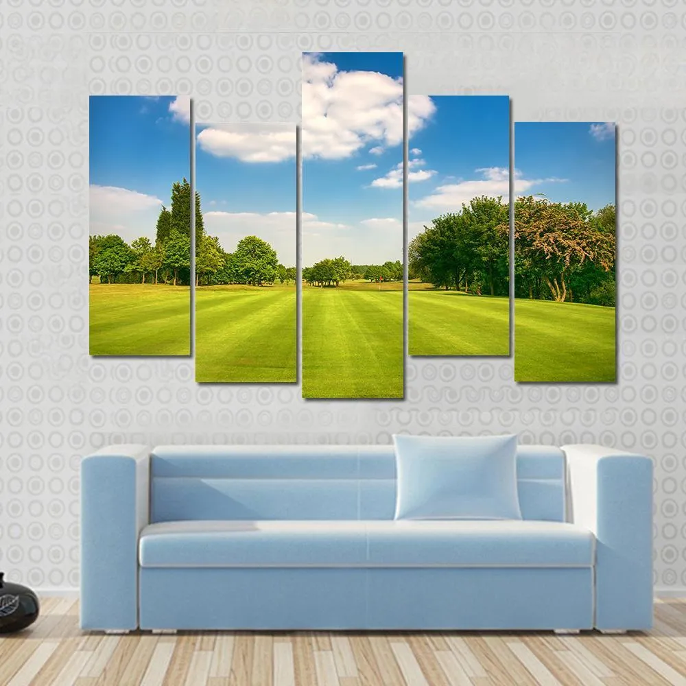 Golf Park Yorkshire  UK Canvas Wall Art