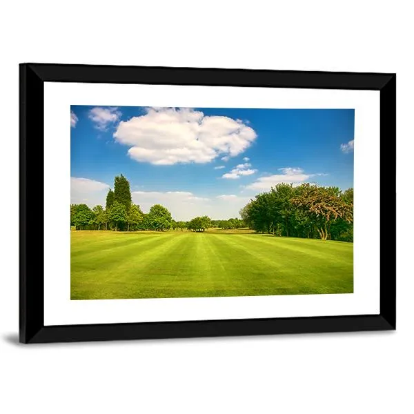 Golf Park Yorkshire  UK Canvas Wall Art