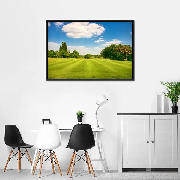 Golf Park Yorkshire  UK Canvas Wall Art