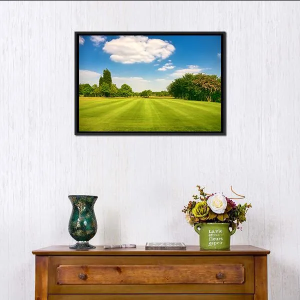 Golf Park Yorkshire  UK Canvas Wall Art