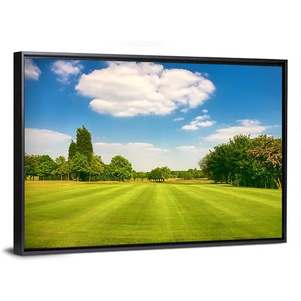 Golf Park Yorkshire  UK Canvas Wall Art