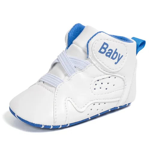 KIDSUN Casual High Gang Soft Sole Basketball Sports Shoes Baby Boy