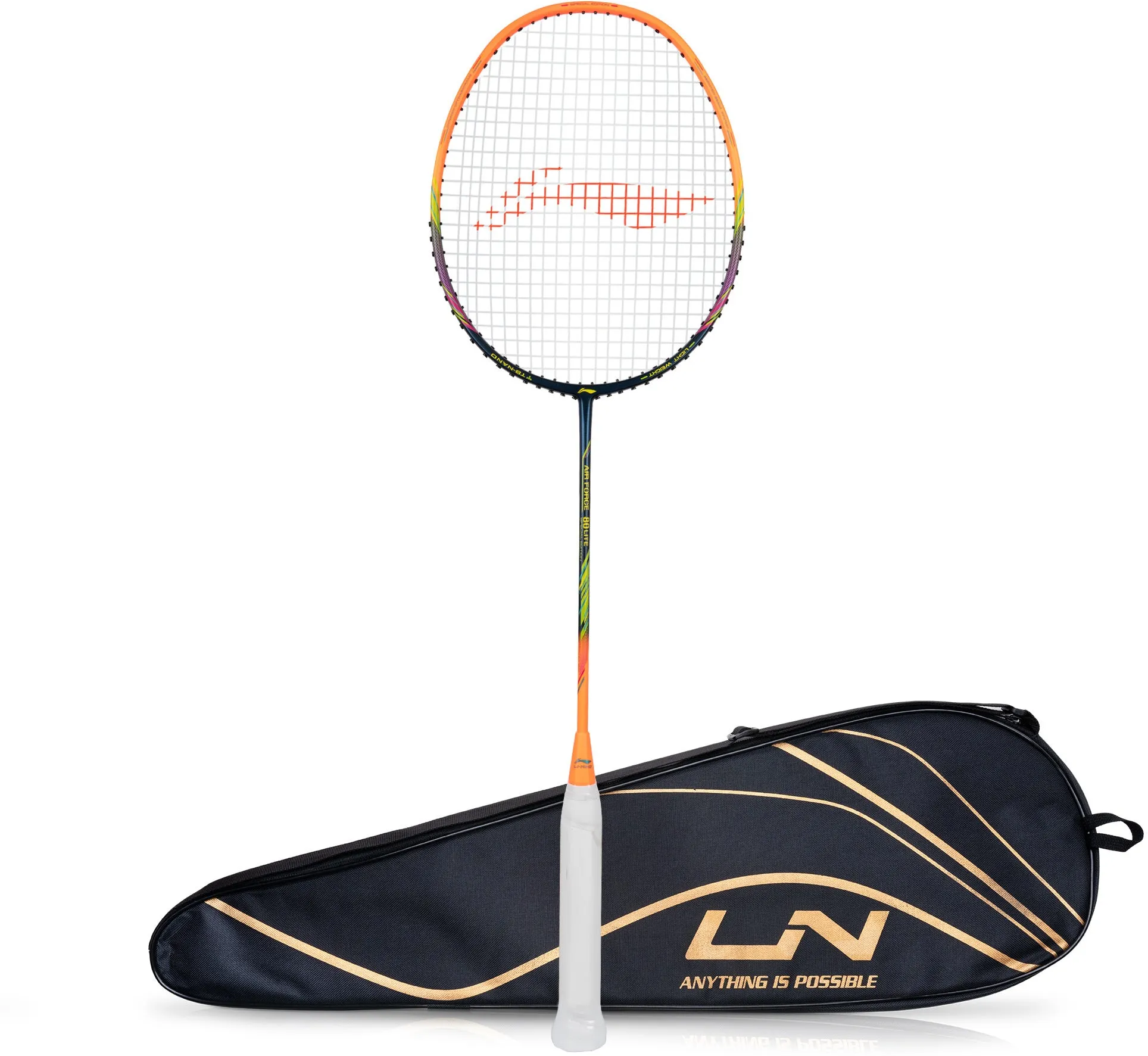 Li-Ning AIR-FORCE G2 Lite Strung Badminton Racquet (Multicolor / Black)