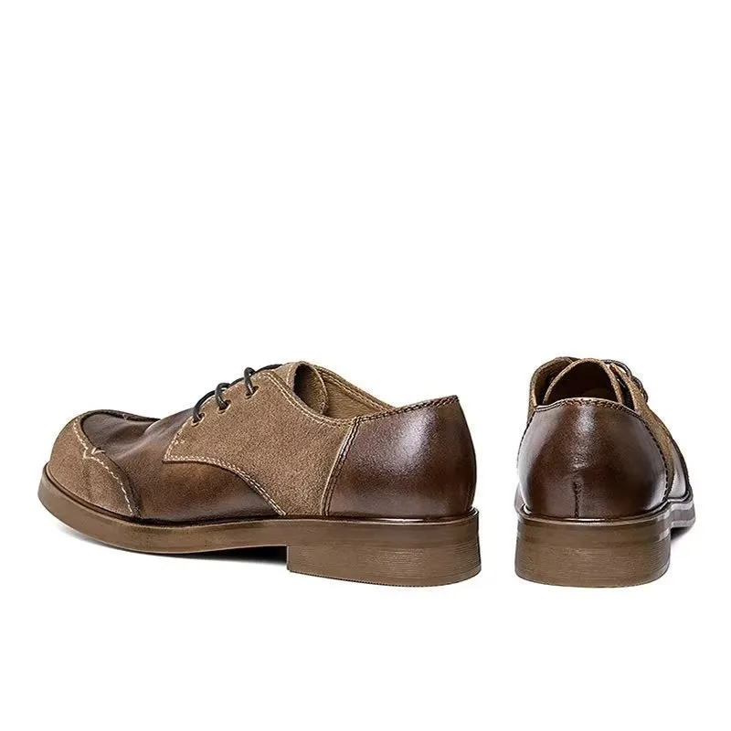 LuxeLace Leather Dress Shoes