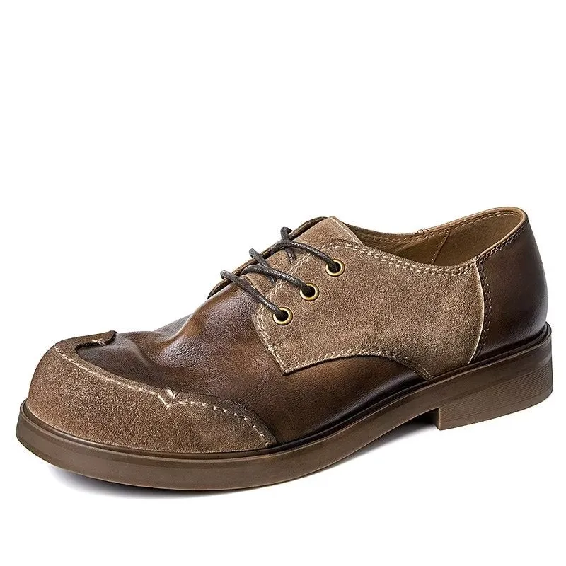 LuxeLace Leather Dress Shoes