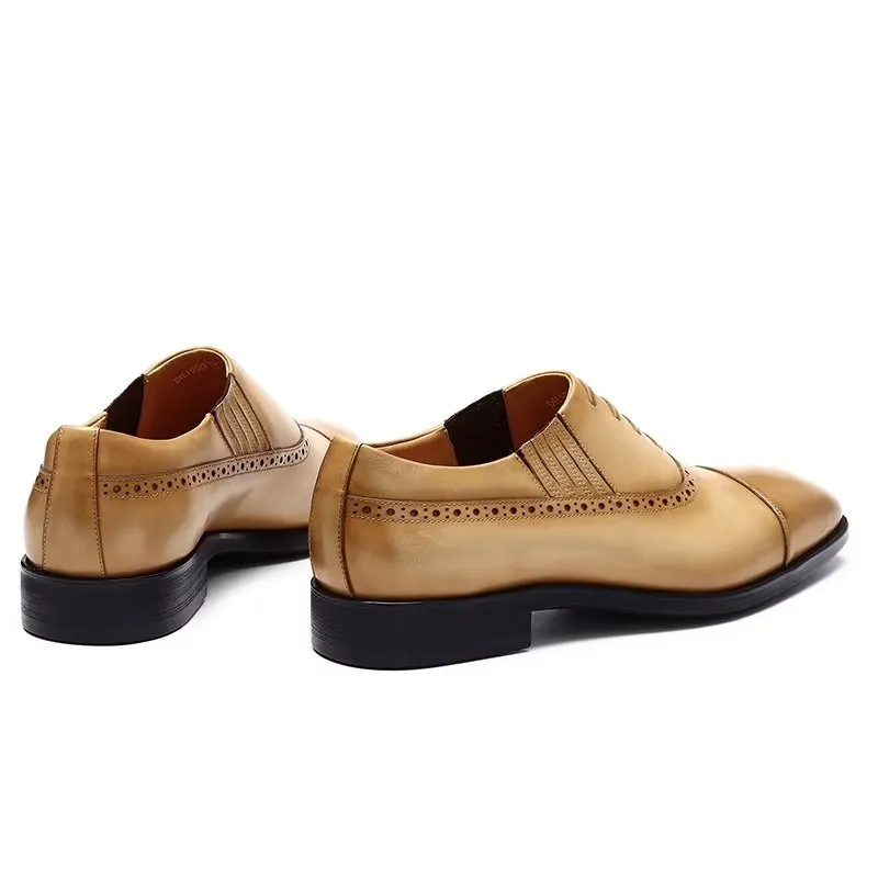 Luxury Leather Slip-on Dress Shoes