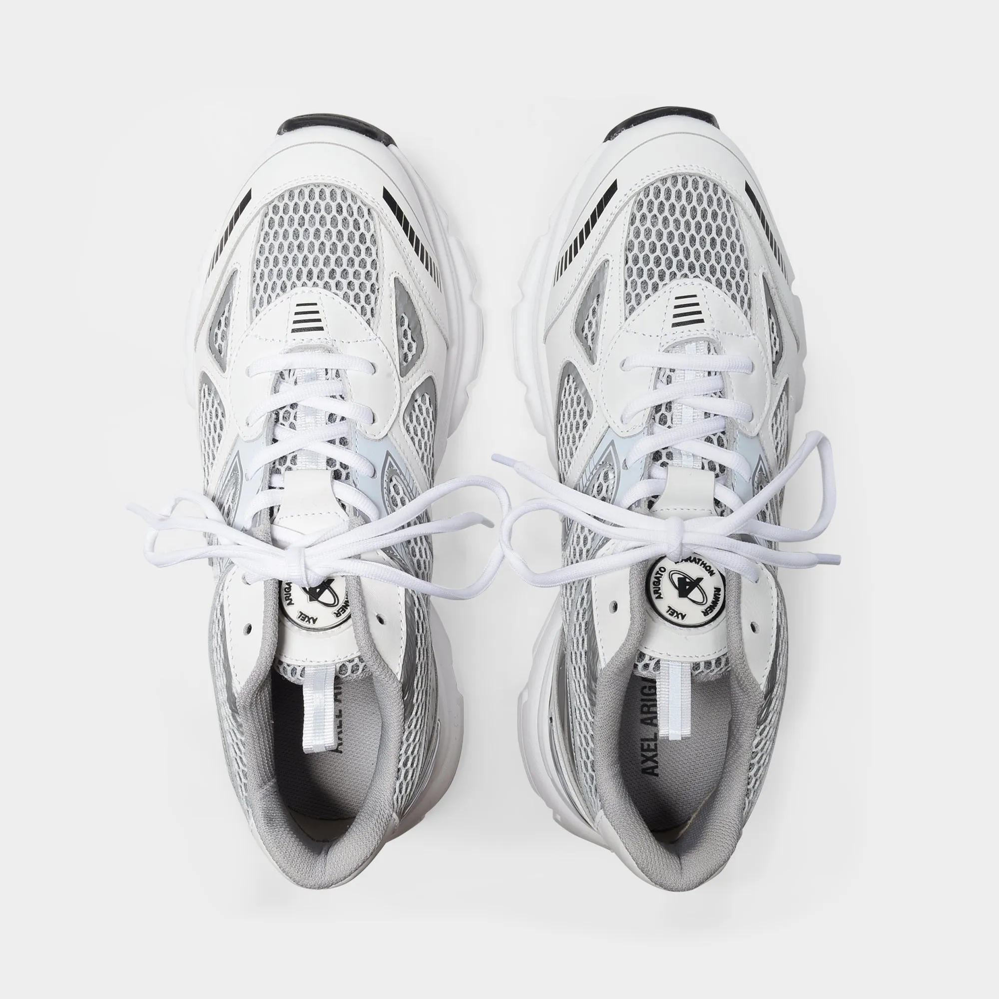 Marathon Sneakers - Axel Arigato - White/Silver - Leather