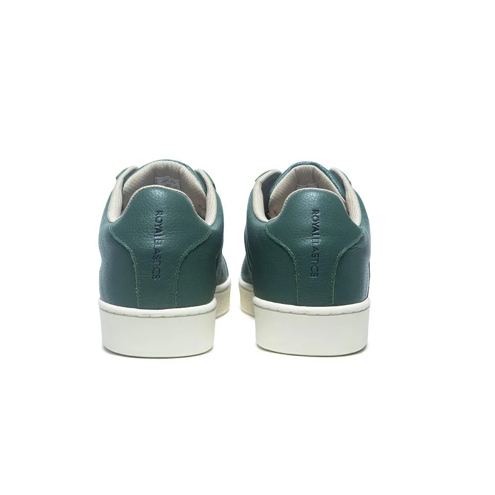 Men's Icon Green Blue Logo Leather Sneakers 01913-445