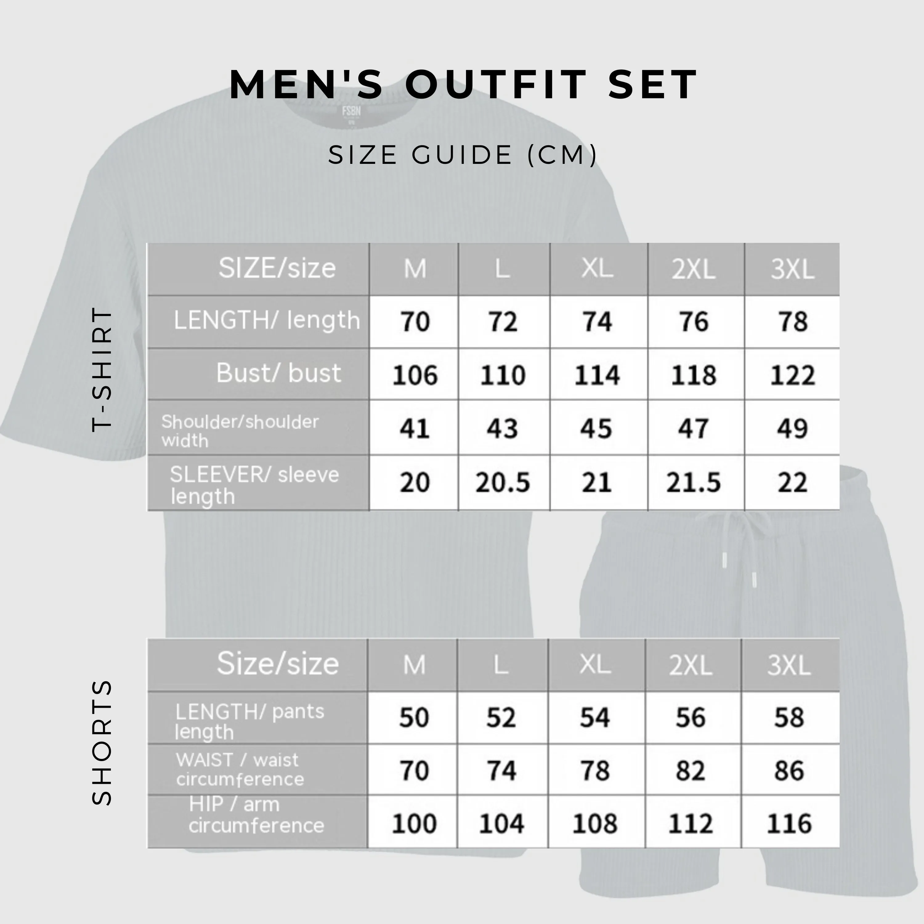 Men's Loose Solid Color Sports and Leisure Striped Short Sleeved T-Shirt and Shorts Outfit Set