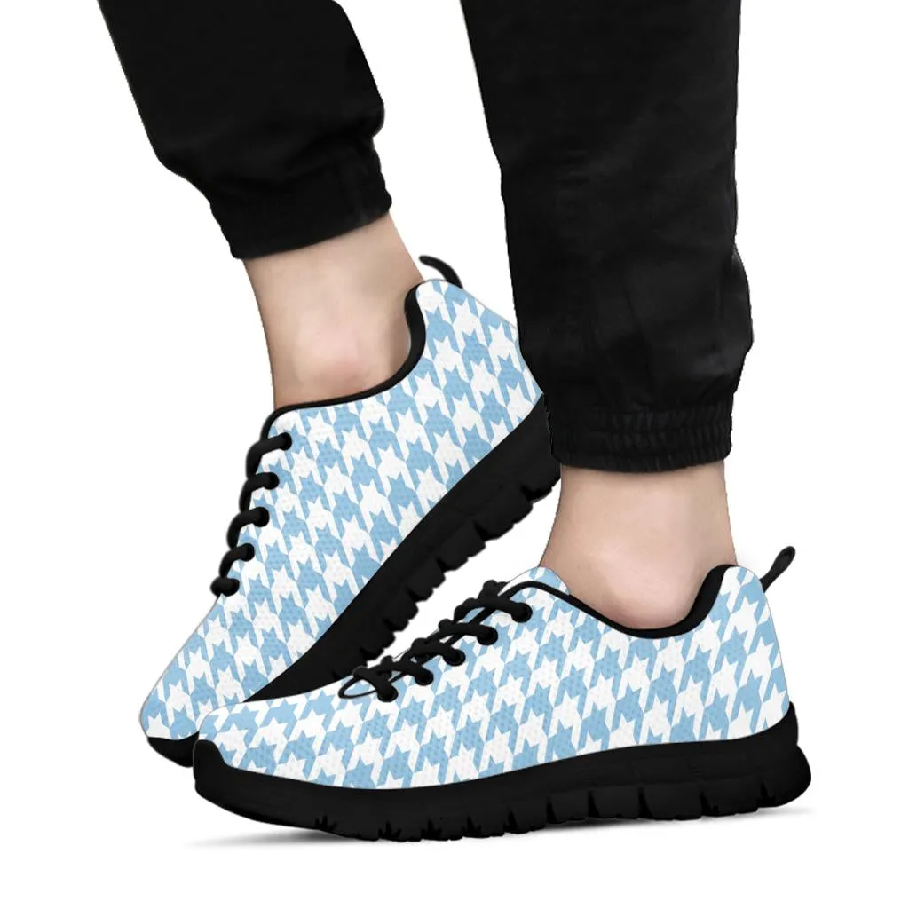 Mesh Sneakers_Light Blue on White_HT Pattern