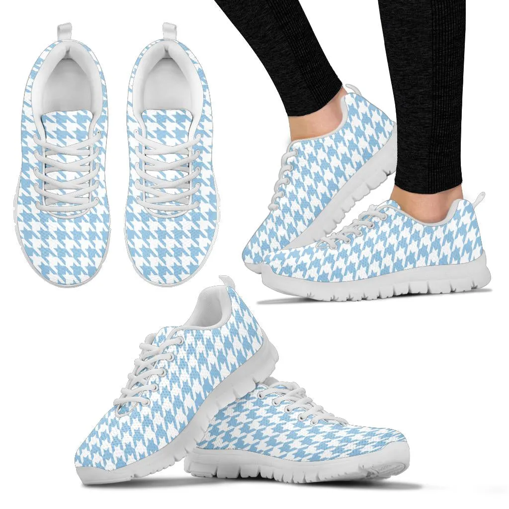 Mesh Sneakers_Light Blue on White_HT Pattern