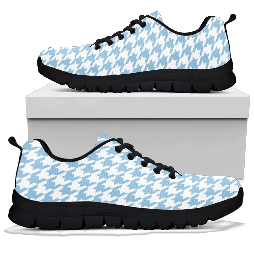 Mesh Sneakers_Light Blue on White_HT Pattern