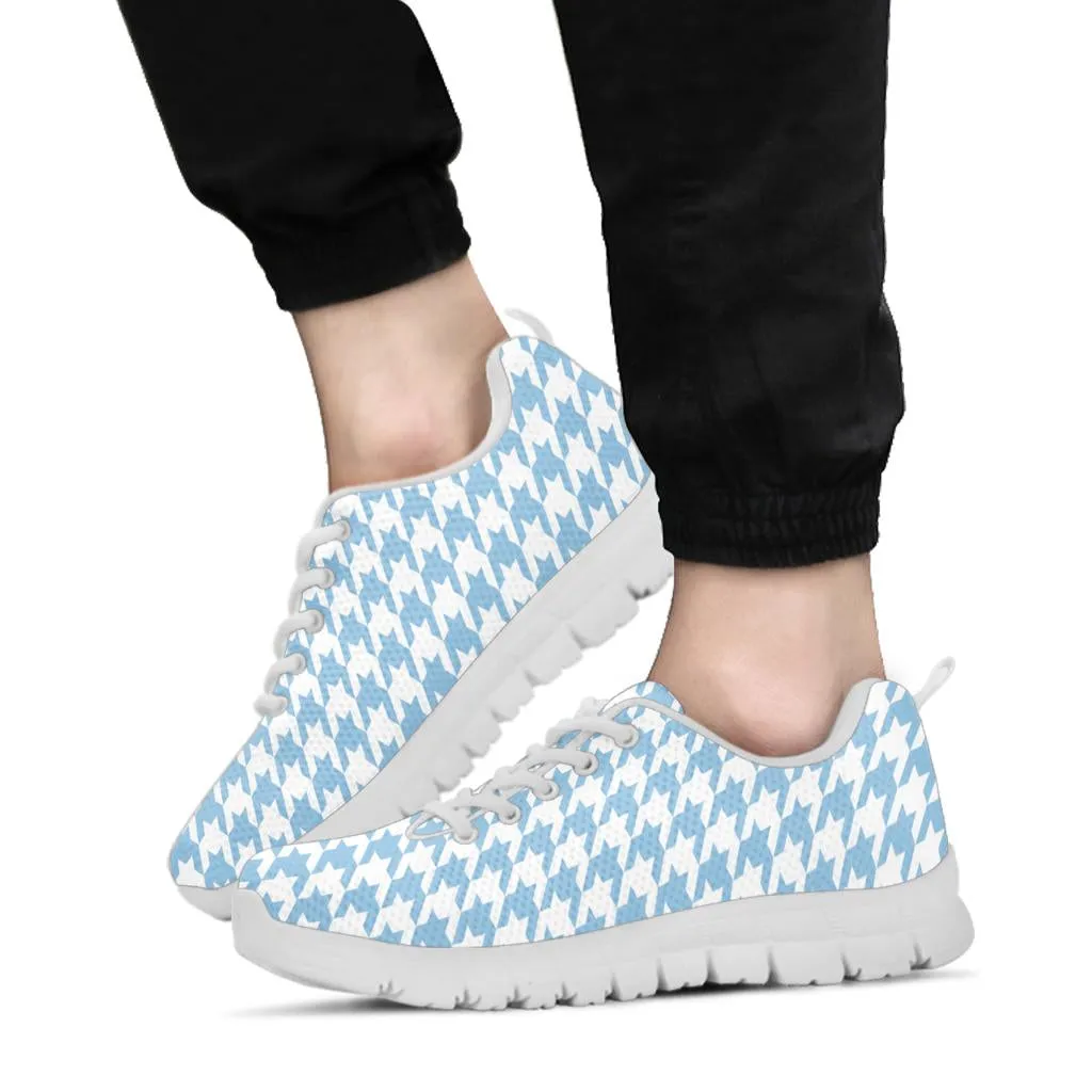 Mesh Sneakers_Light Blue on White_HT Pattern